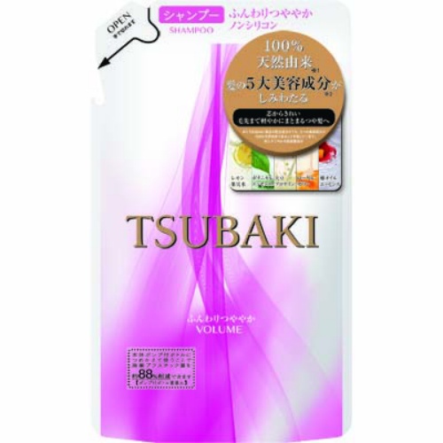 Шампунь для волос Tsubaki Volume Натуральный объем с экстрактом камелии  330мл сменный блок 461790