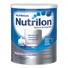 Nutricia Nutrilon Пепти Аллергия с пребиотиками детская молочная смесь 400 гр. 806275  