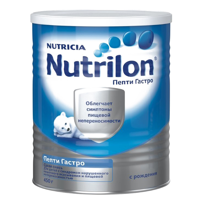Nutrilon Пепти Гастро детская молочная смесь с рождения 450 гр. 748766 