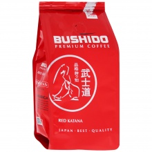 BUSHIDO. Red Katana натуральный зерновой жареный 227 гр. мягкая упаковка 340312