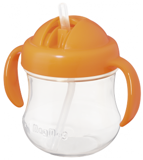 Чашка-поильник PIGEON "Mag Mag" с трубочкой с 8 мес., 200мл 261654