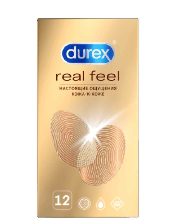 Презервативы Durex real feel 12 шт 026719