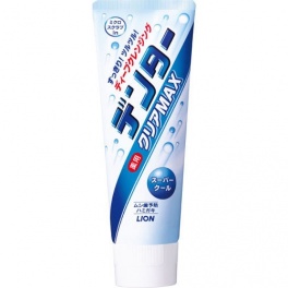 Зубная паста с микрогранулами для защиты от кариеса Суперохлаждающий Эффект Lion "Dentor Clear MAX" 140г 186458