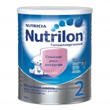 Nutricia Nutrilon 2 ГИПОАЛЛЕРГЕННЫЙ детская молочная смесь 400 гр. 737036