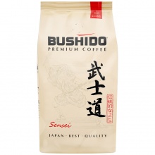 Натуральный жареный кофе в зернах средней обжарки Bushido sensei 227 гр 340398 