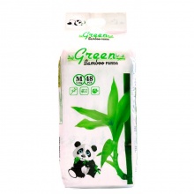 Подгузники-трусики GREEN Bamboo Panda M (7-12 кг) 48 шт.