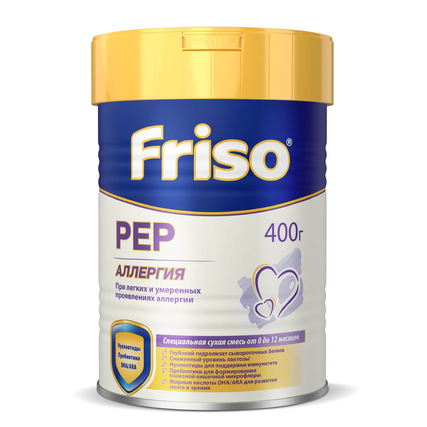 Смесь Friso Frisolaс Gold PEP (с 0 до 12 месяцев) 400 г  730389
