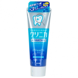 Зубная паста комплексного действия с ароматом охлаждающей мяты Lion "Clinica Advantage Cool mint" 130г 241430