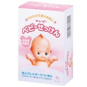 Гипоалергенное детское туалетное мыло Kewpie 90г (без красителей и ароматизаторов ) 369015 