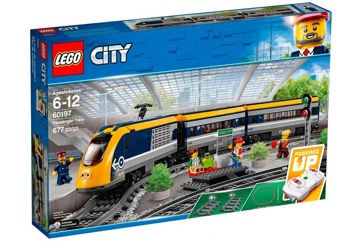LEGO City Конструктор Город Пассажирский поезд 60197