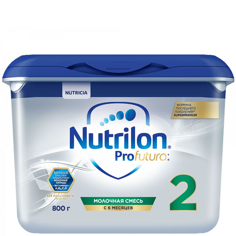 Nutricia Nutrilon ProFutura 2 молочная смесь с 6 месяцев 800 гр 529088